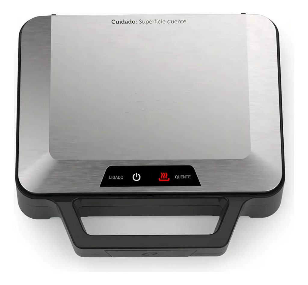 Sanduicheira Inox Multiuso Oster Preto/inox
